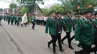 Schützenfest Königshoven 2024 Parade Teil 3 [upl. by Adnertal210]