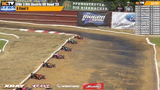 A Main Finals  2023 EFRA 18th E Buggy Euros [upl. by Denni]