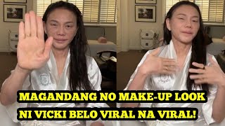 TINGNAN NO MAKEUP LOOK NI VICKI BELO PINAGUUSAPAN AT VIRAL NA MGA SA SOCIAL MEDIA [upl. by Priebe927]