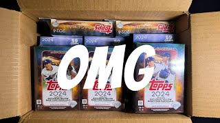 ABSOLUTE FIRE Opening 10 2024 Topps Update Hanger Boxes [upl. by Wolf]