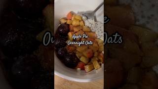 Apple Pie Overnight Oats 🍎🥧 recipe shortsvideo viralshorts [upl. by Dorca616]