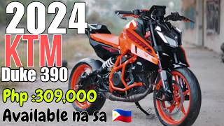 2024 KTM Duke 390 Available na 309k  Bigger Engine TFT Display TCS  Ride Modes [upl. by Linnie]