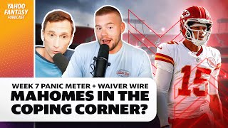 Week 8 waiver wire pickups  Panic Meter  Bucs WR injury fallout  Yahoo Fantasy Forecast [upl. by Morena363]