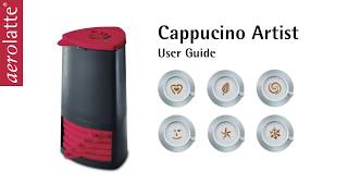 aerolatte Cappuccino Artist  User Guide [upl. by Missie640]