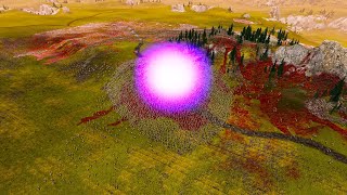 Ghengis Khan amp His Armies are Surrounded by Dark Malice  ULTIMATE EPIC BATTLE SIMULATOR 2 [upl. by Eyllek54]