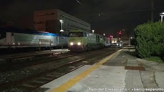 Invio Vossloh G2000008  D4451019 in arrivo a Livorno Centrale 13122023 [upl. by Thornburg]