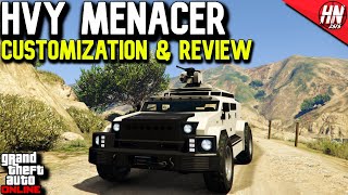 HVY Menacer Customization amp Review  GTA Online [upl. by Aiyotal656]