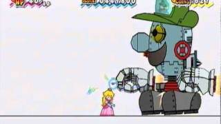 Super Paper Mario Boss Battle 6 Brobot LType [upl. by Jer]