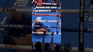 Keyshawn Davis scores an IMPRESSIVE KO over Lemos‼️🔥 shorts short boxing ko [upl. by Goth]