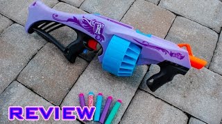 REVIEW Nerf Rebelle Fearless Fire Unboxing Review amp Firing Test [upl. by Tecu]