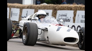 Goodwood Festival of Speed 2024 角田裕毅選手 × Honda RA272 [upl. by Yhtorod]