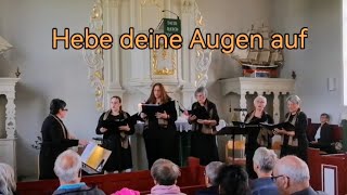 Hebe deine Augen auf Elias von MendelssohnBartholdy  Birgit Brodisch singt mit FrauenVocale [upl. by Eirahcaz]