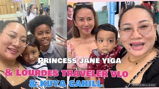 NAGKITA KAMI NG IKAT NA VLOGGER SA GENSAN AIRPORT princess jane yigagensan LOURDESTRAVELERVLOG [upl. by Immat168]