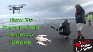 How To Drone Fish  Using The Condor Fishing Drones and Daiwa Tanacom Reel [upl. by Symons]