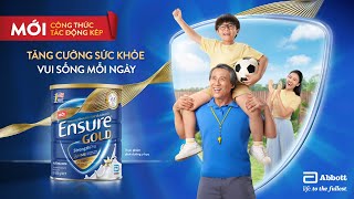 GIỚI THIỆU ENSURE GOLD CẢI TIẾN MỚI VỚI CÔNG THỨC TÁC ĐỘNG KÉP [upl. by Epolenep496]