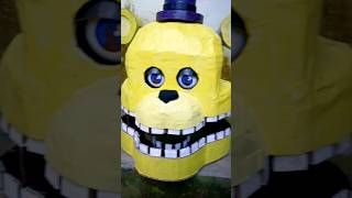 Fredbear Mask  Eyes Tutorial  shorts fnaf fredbear fnafcosplay fnafmovie [upl. by Asnerek]