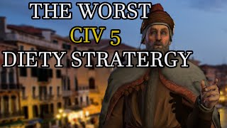 Worst Civilization 5 Deity Strategy [upl. by Pauwles]