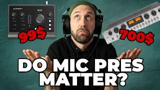 Three MIC PREAMPS compared Can you hear the difference [upl. by Sophia]