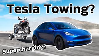 Tesla Towing Range And Supercharging  Somethings You Need To Know [upl. by Eno]