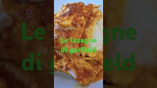 Le lasagne di garfield da Santino agriturismo Carugo italia [upl. by Rugen]