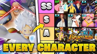 Every Character Ranked In One Piece Bounty Rush [upl. by Ekusoyr]