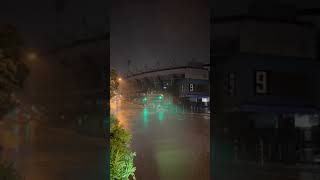 Downpour at the Gabba in Brisbane before 1st T20 Pakistan vs Australia ⛈️ pakistancricket [upl. by Eekram]