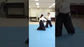 KiAikido Ryotemoti Zenponage 両手持ち 前方投げ 研究中 aikido 合気道 [upl. by Martha853]