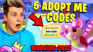 5 Adopt Me CODES THAT ALL WORK 2023 Prezley [upl. by Seaman760]