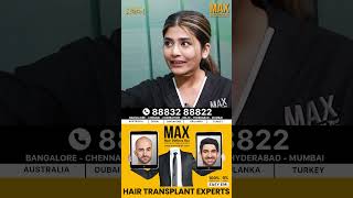 Watch this to STOP hair fall fast  Max Hair Chennai [upl. by Atrice975]