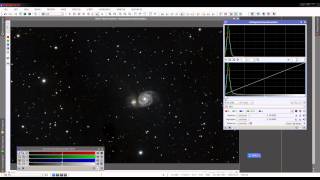 Processing M51 for the rastrophotography Processing Challenge [upl. by Shaughnessy]