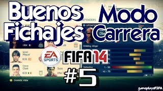 FIFA 14 Buenos Fichajes para Modo Carrera 5 Porteros [upl. by Yrok]