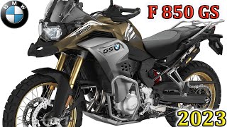 New 2023 BMW F850GS Adventure Touring Motorcycles Features Specs and Price MSRP [upl. by Ranchod]