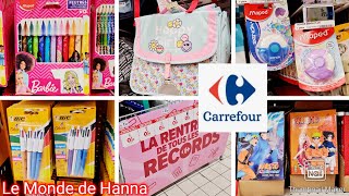 CARREFOUR FRANCE 3007 FOURNITURES RENTRÉE SCOLAIRE [upl. by Tocs]