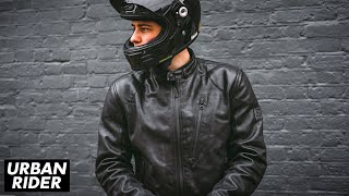 BELSTAFF Mistral Leather Motorcycle Jacket Review [upl. by Adiol]