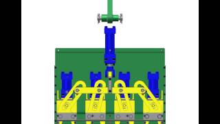 ANIMATION OF RAIL SPREADER created in Autodesk Inventor [upl. by Rudwik74]