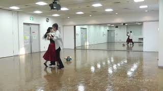 La Encantada Tango ラエンカンターダタンゴ Round Couple Dance [upl. by Oal150]