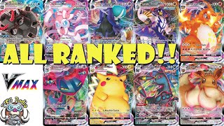 Ranking ALL The Pokemon VMAX Cards Theres a LOT of Them [upl. by Latsyrk269]