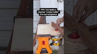 Router table build diy carpentry wood woodwork router routertable carpenter carpenters [upl. by Ecylahs]