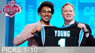 Picks 110 Multiple Quarterbacks amp Trades  2023 NFL Draft [upl. by Yeldar]