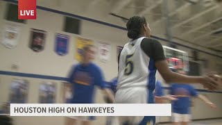 Davenport North basketball standout Journey Houston commits to Hawkeyes [upl. by Ottinger357]