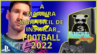 eFOOTBALL 2022 PS3 Super fácil de instalar [upl. by Howzell]