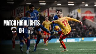 HIGHLIGHTS  Afc Wimbledon 01 Grimsby Town  Sky Bet League Two  Saturday 9th November 2024 [upl. by Marjana]