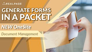 Generate Forms in a Packet [upl. by London150]