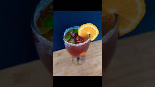 Orange mint ice tea  Lemon tea  cold tea  asmr food tea shorts viralshorts [upl. by Eirollam]