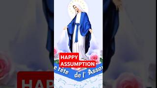 assumption day happyassumptionday marrychristmas maria matherofjesus papajesus lord king [upl. by Rramel459]