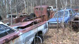 private junk yard in maine part 3 [upl. by Ashwin]