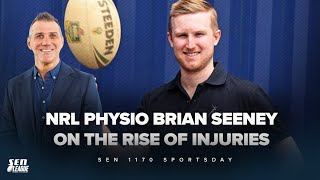 NRL Physio Brian Seeney joins Sportsday  SEN 1170 Sportsday [upl. by Naves]