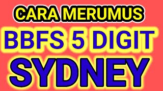 TRIK DAN CARA MENCARI ANGKA MAIN BBFS 5 DIGIT SDYPREDIKSI SDY HARI INI 27 FEBRUARI 2024 [upl. by Madaras]