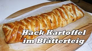 Hack Kartoffel Blätterteigtaschengefüllter BlätterteigBlätterteig Rezepte [upl. by Artima]