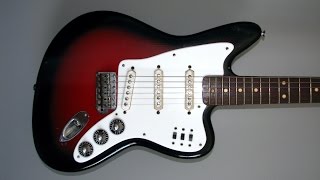 Guitarra Giannini SuperSonic 1960s Reforma  DIY Restoring Electric Guitar Fender TexMex [upl. by Ennahoj895]